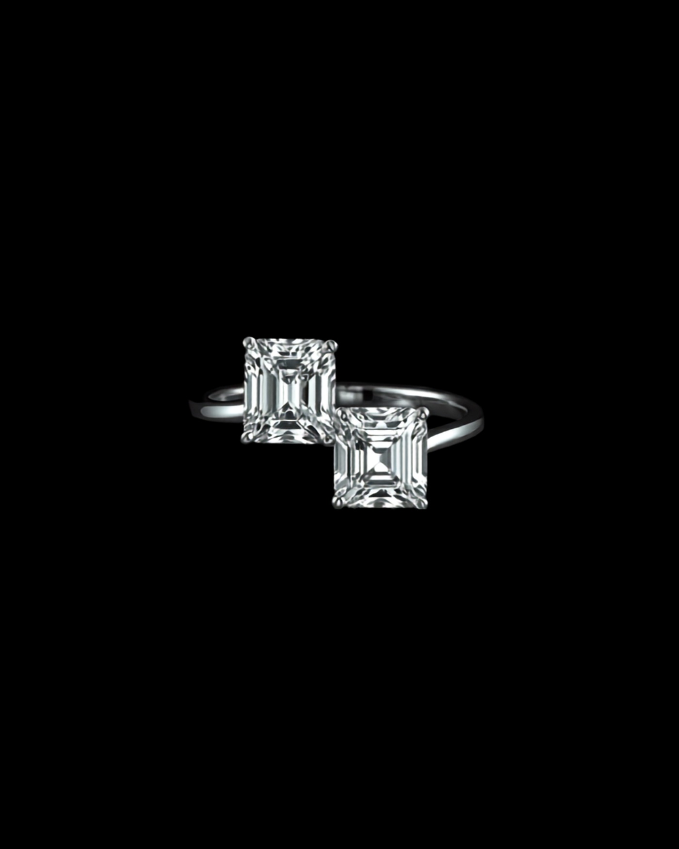 Flamme de Glace — lab-grown ring