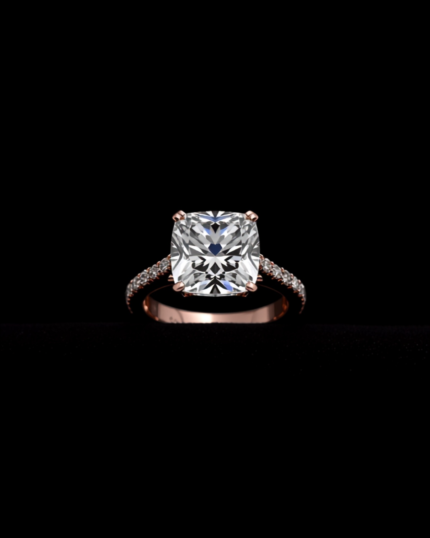Diadème de Chantilly — lab-grown ring