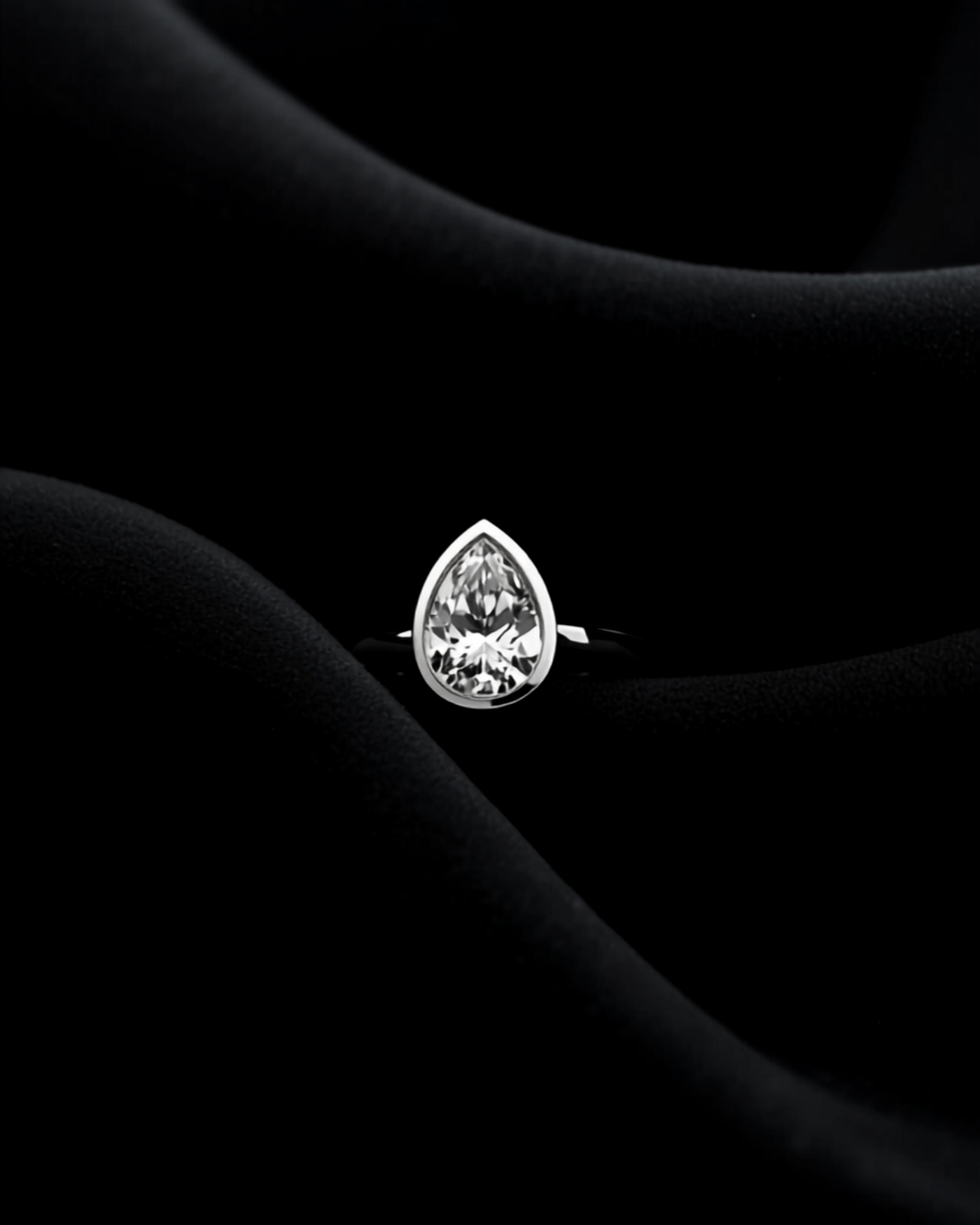 Sillage du Soir — lab-grown ring