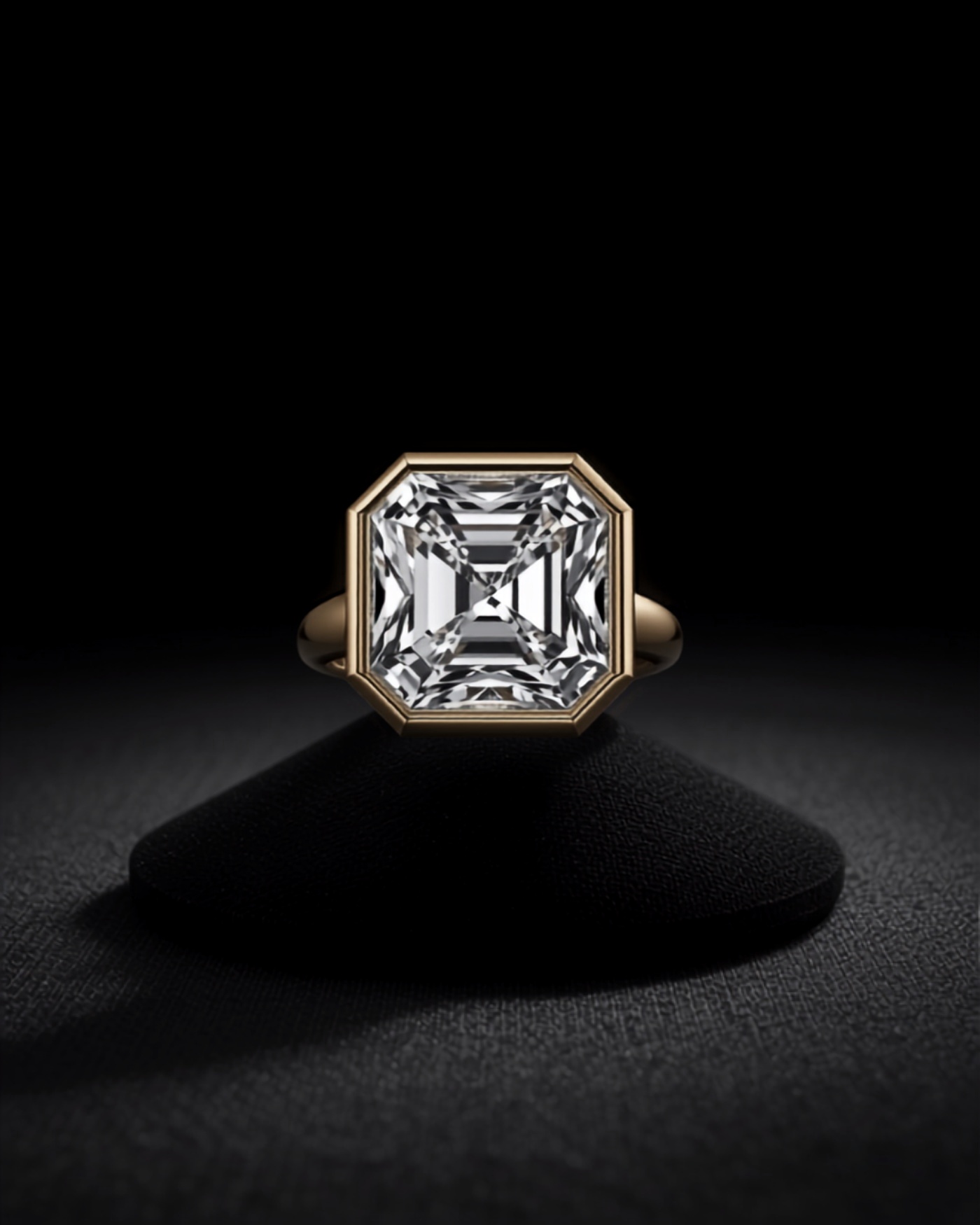 Plume Céleste — lab-grown ring