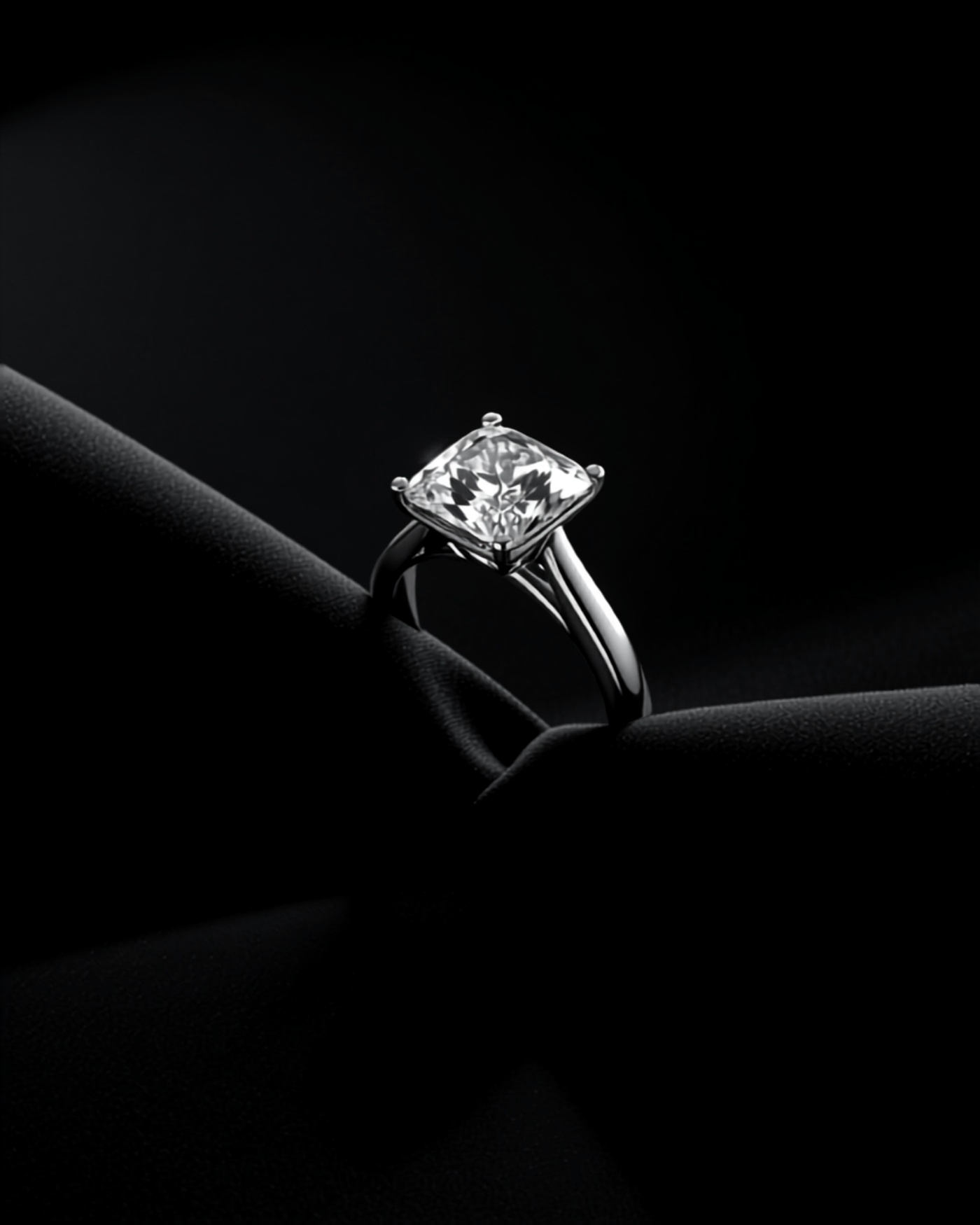 Baiser de Diamant — lab-grown ring