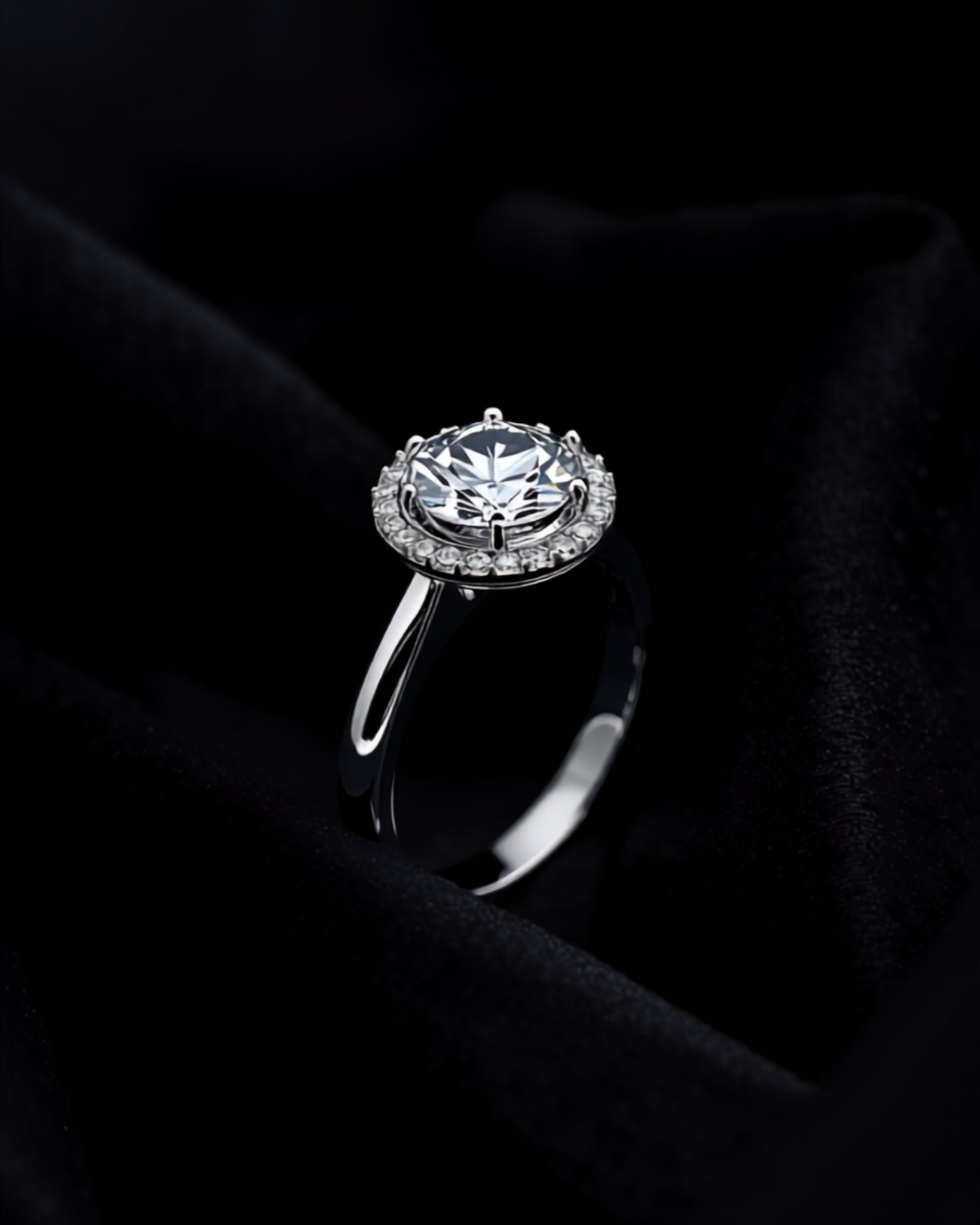 Élégance de Neige — lab-grown ring