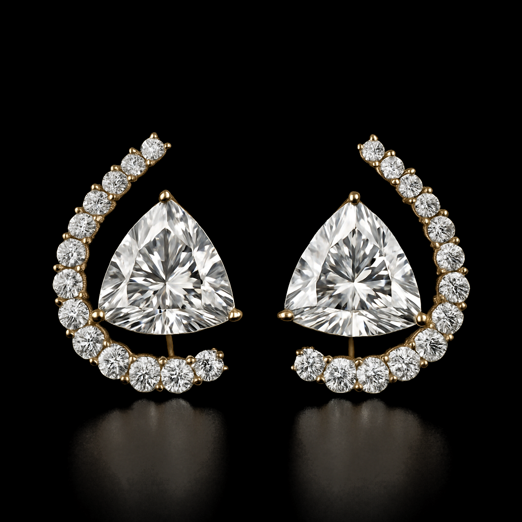 Promesse de Feu — lab-grown diamond earring