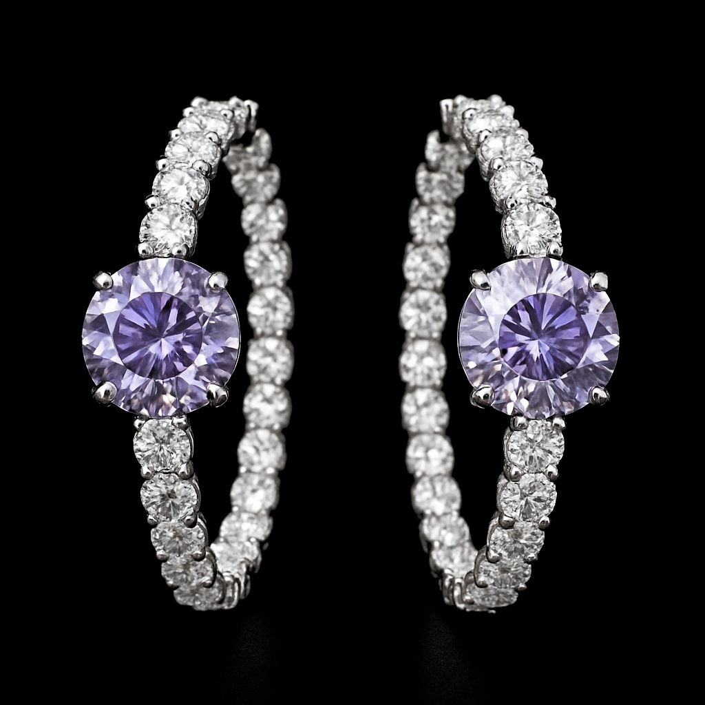 Ondée du Soir — lab-grown diamond earring
