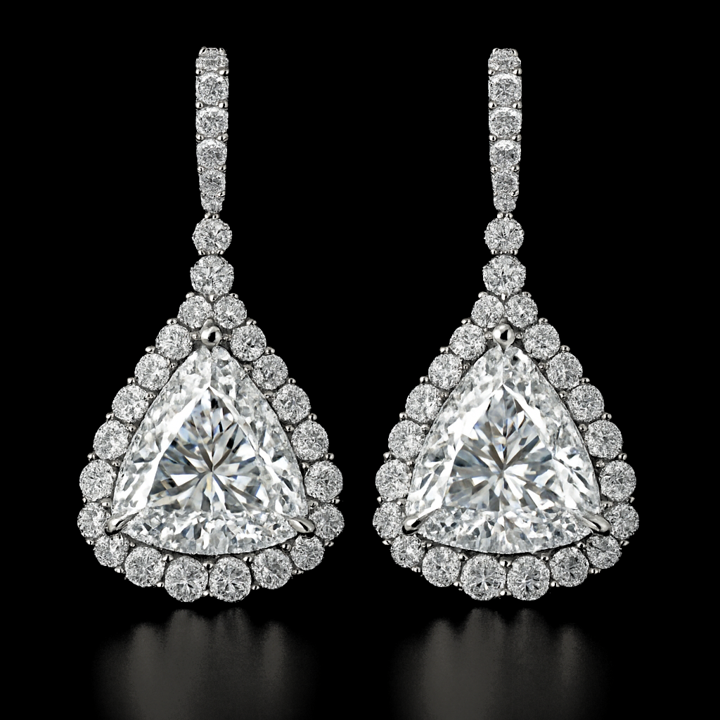 Couronne de Tendresse — lab-grown diamond earring
