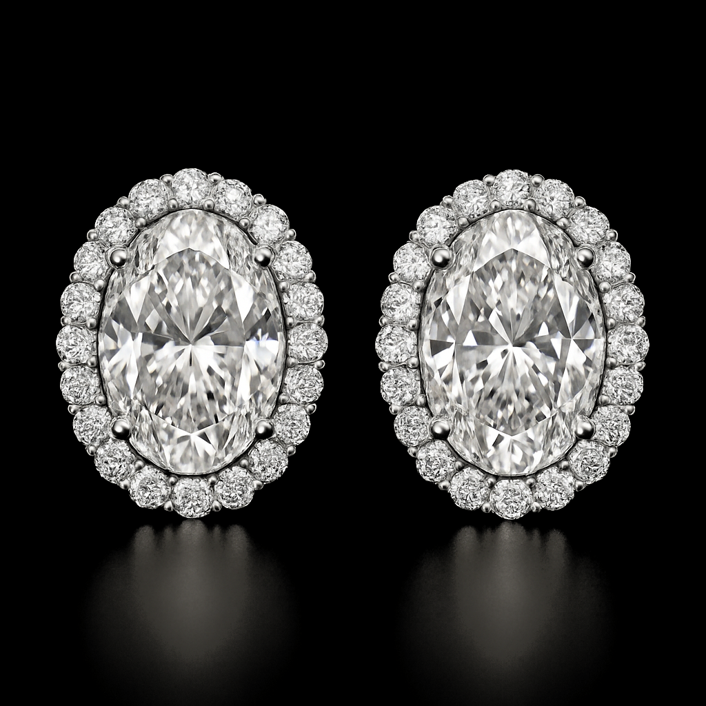 Douceur du Cœur — lab-grown diamond earring