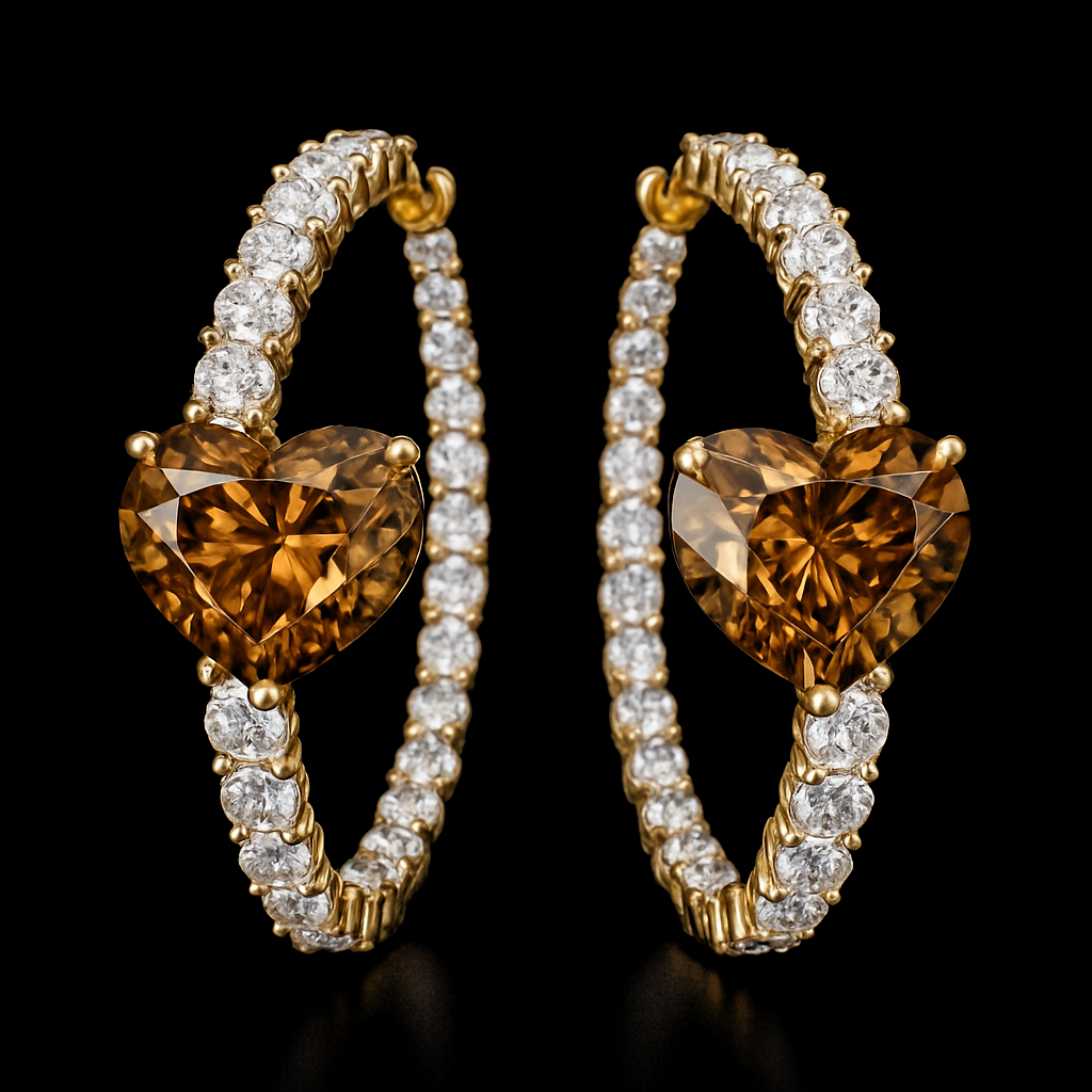 Belle Dorée — lab-grown diamond earring
