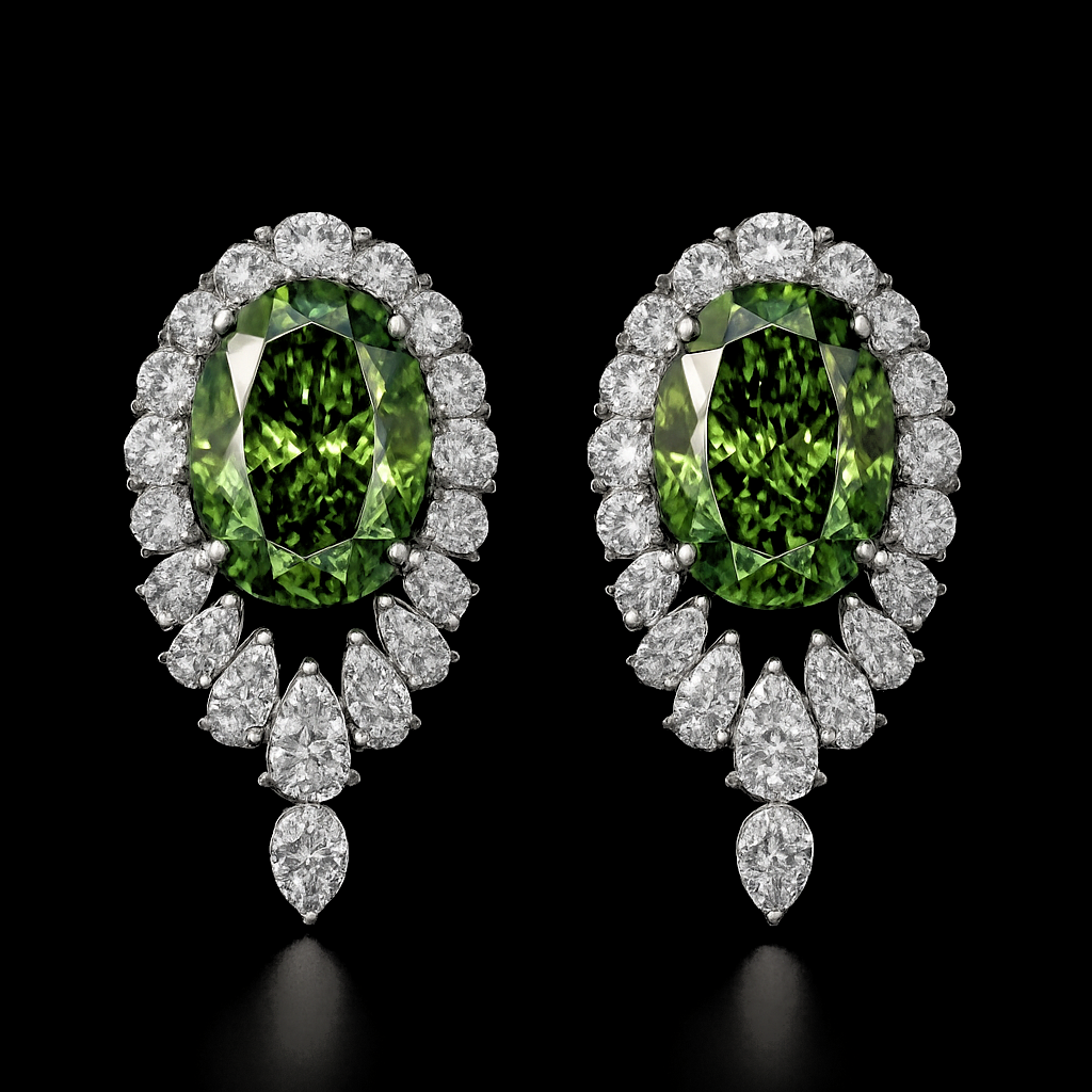 Splendeur de Cristal — lab-grown diamond earring