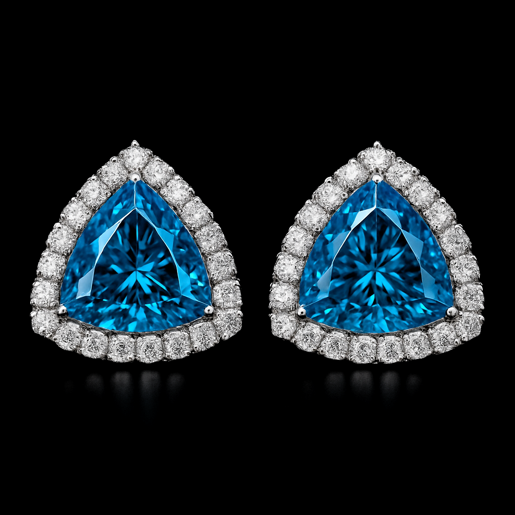 Harmonie de Feu — lab-grown diamond earring