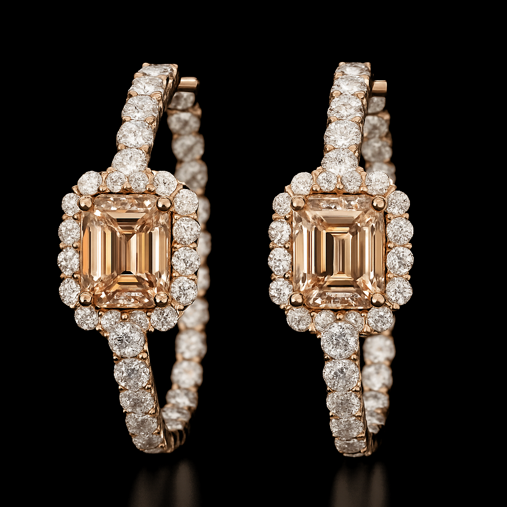 Volupté de Joie — lab-grown diamond earring