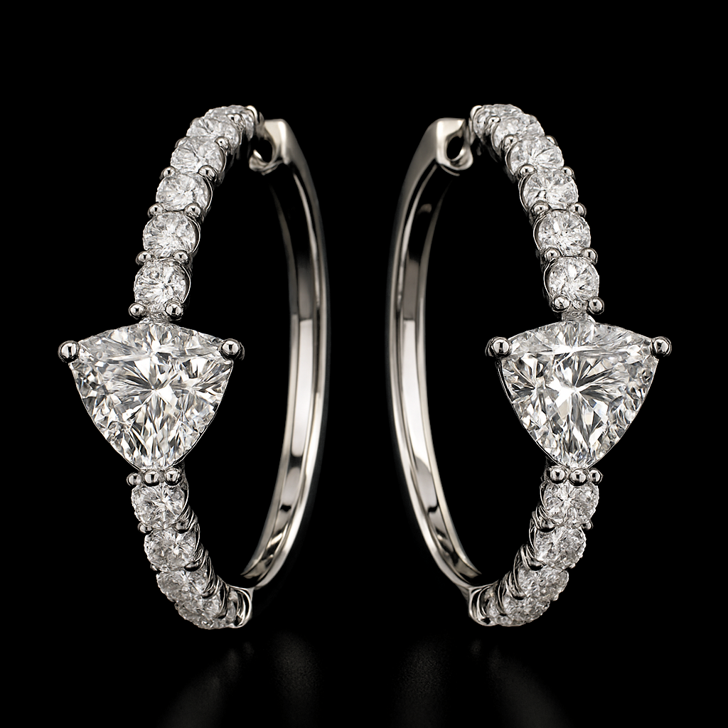 Clarté de Grâce — lab-grown diamond earring