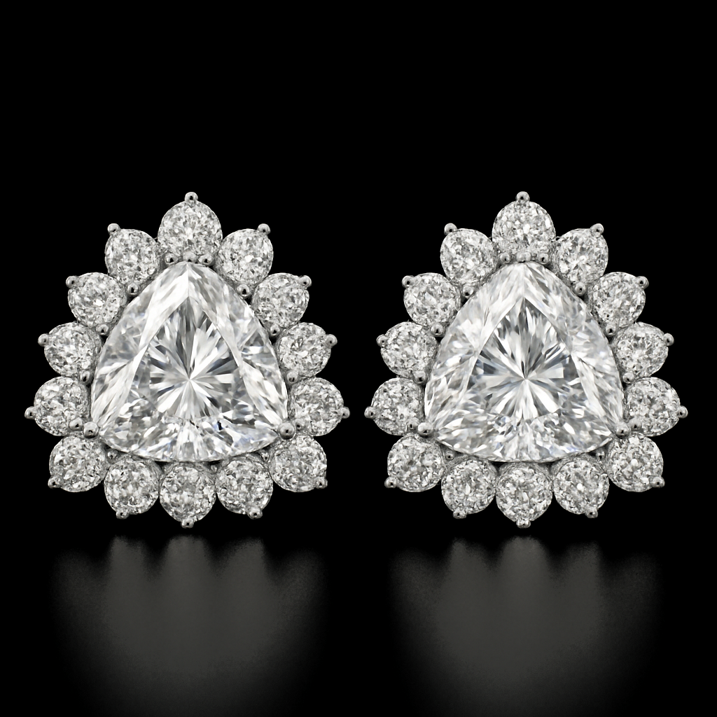 Fleur de l’Éternel — lab-grown diamond earring