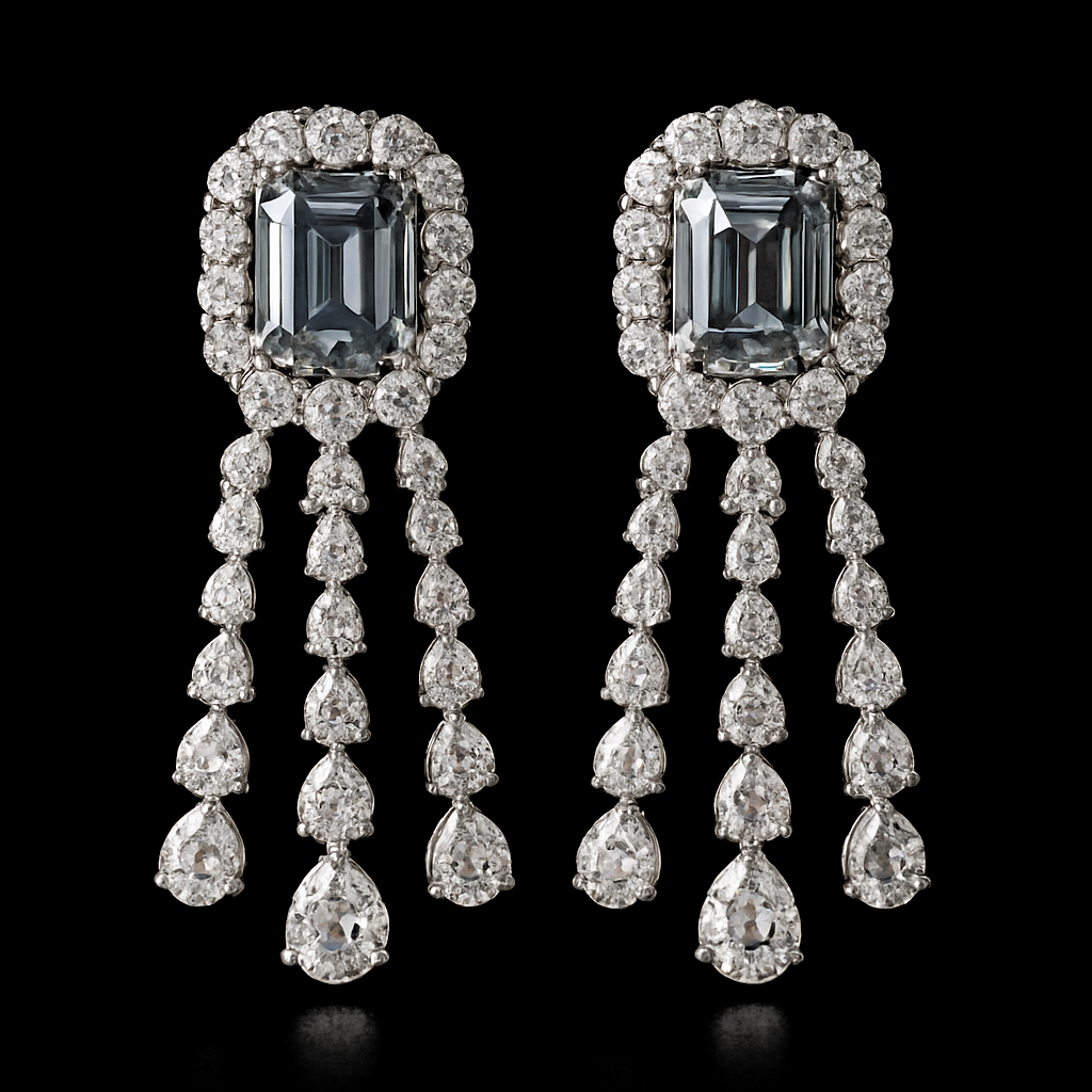 Sirène Argentée — lab-grown diamond earring