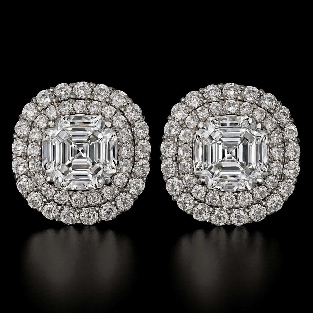 Émeraude Infinie — lab-grown diamond earring