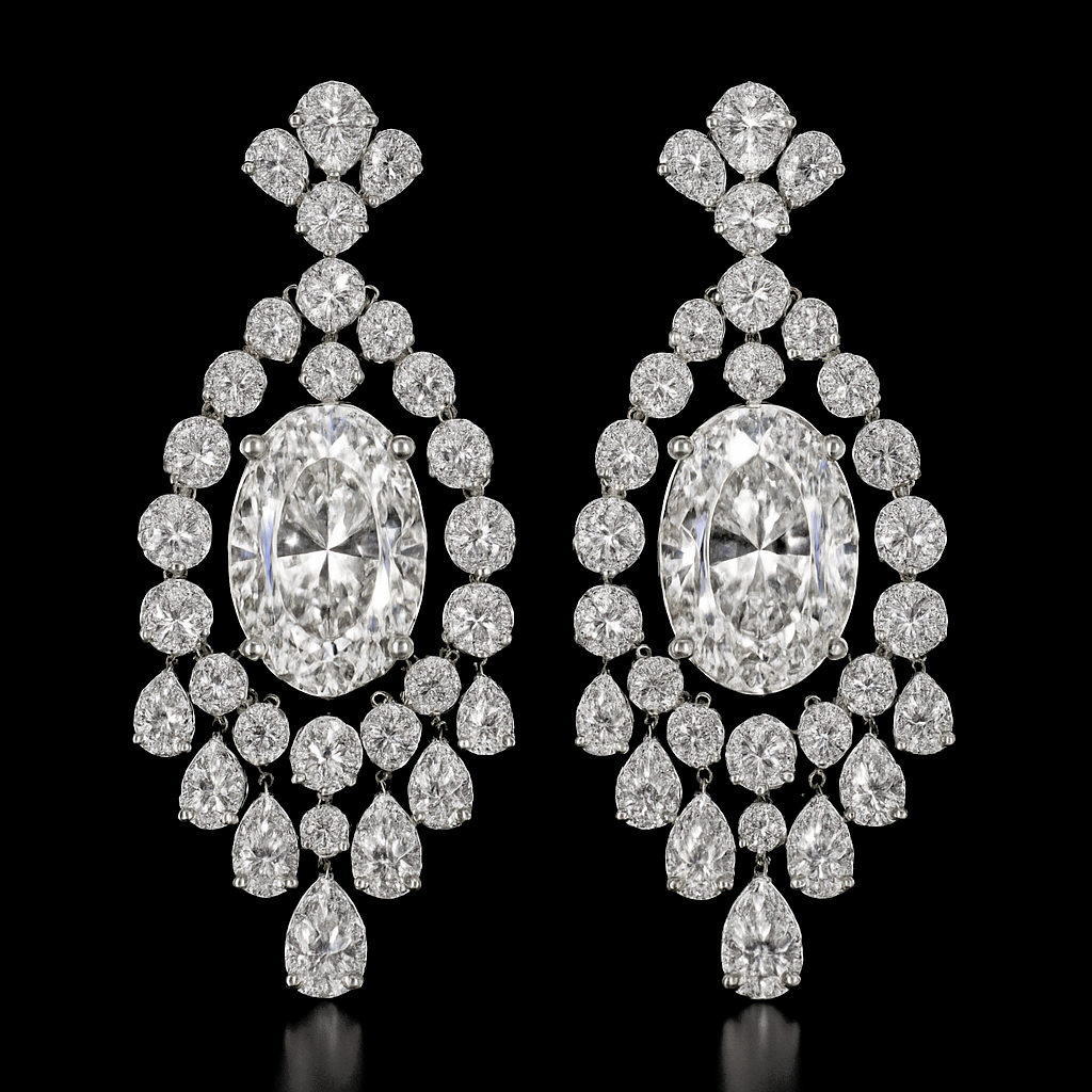 Merveille Immortelle — lab-grown diamond earring