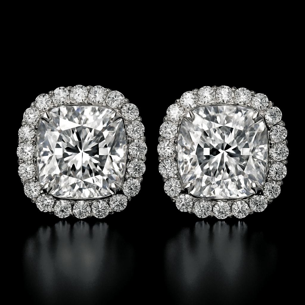 Couronne de Feu — lab-grown diamond earring