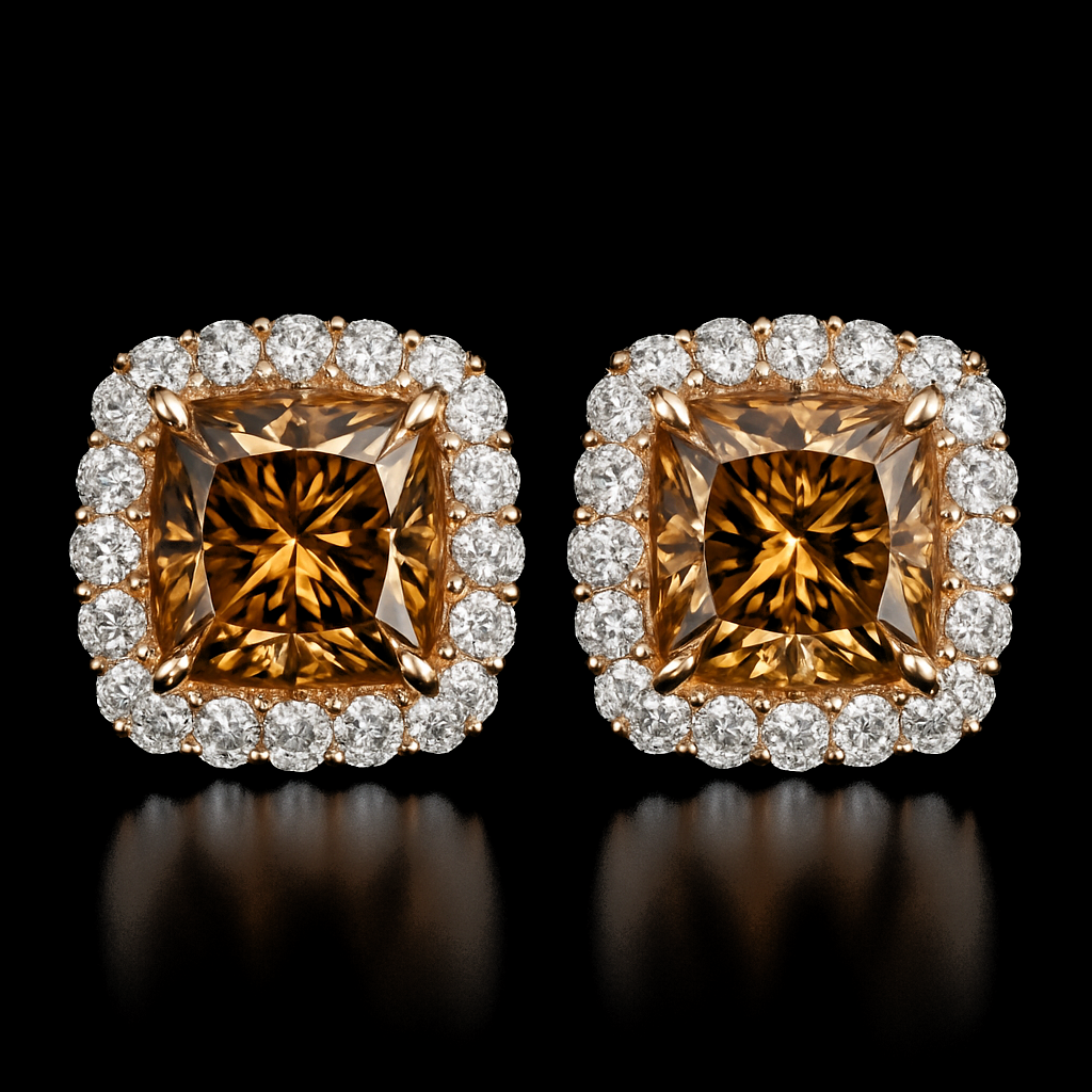 Comète Royale — lab-grown diamond earring