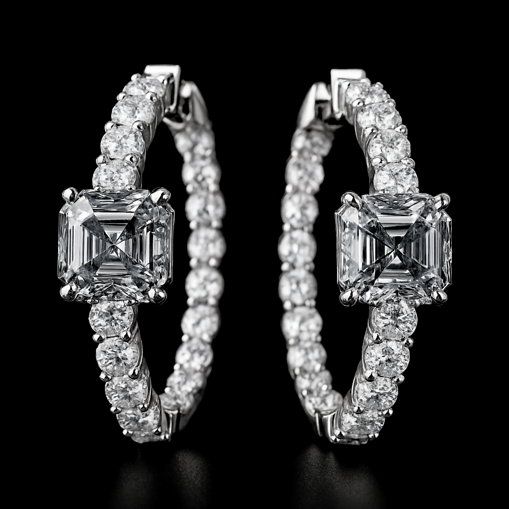 Clarté du Bonheur — lab-grown diamond earring
