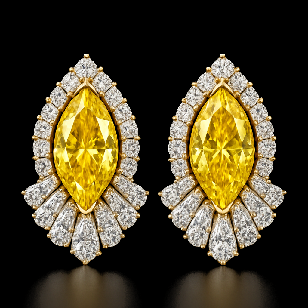 Nymphe Éclatante — lab-grown diamond earring