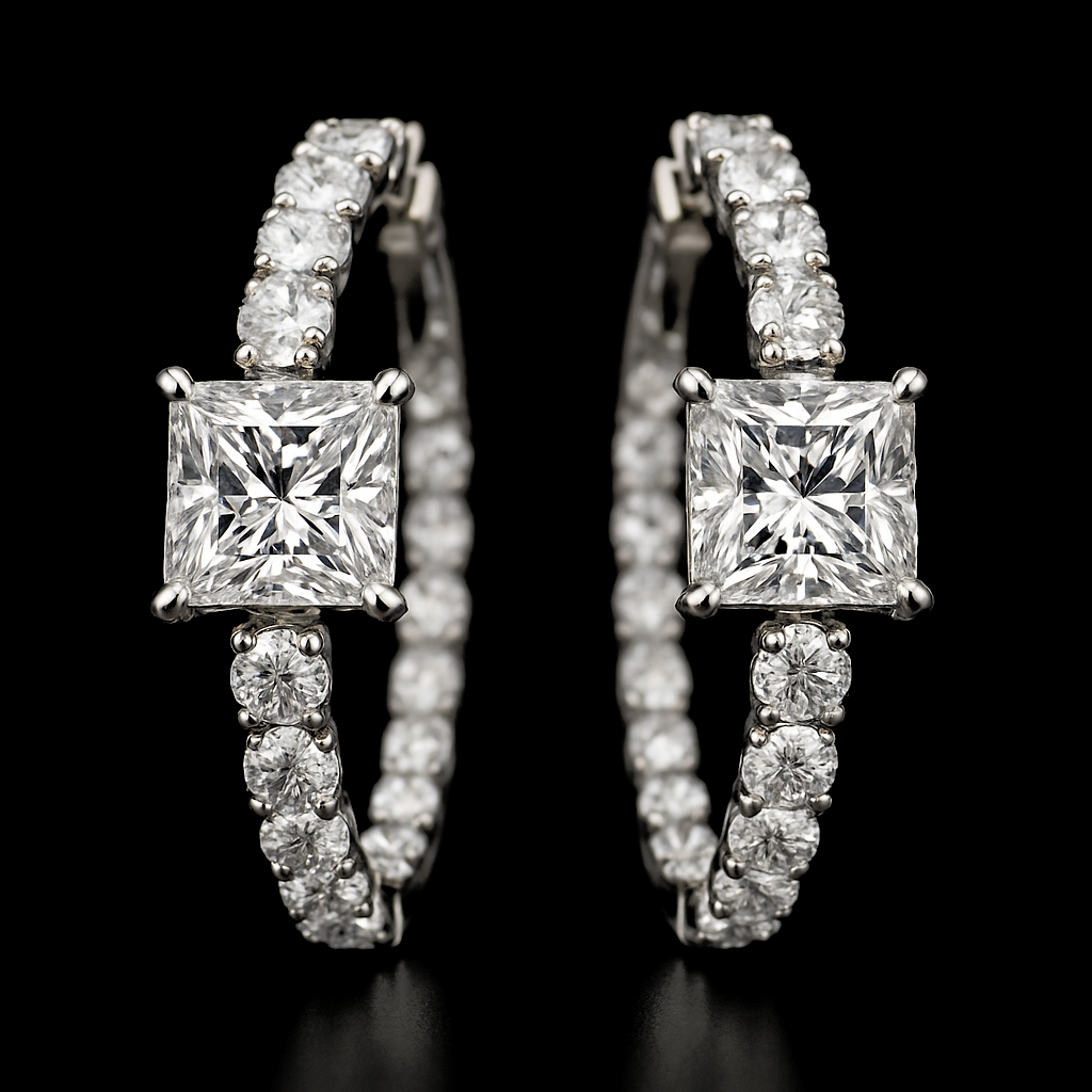 Colombe de l’Éternel — lab-grown diamond earring