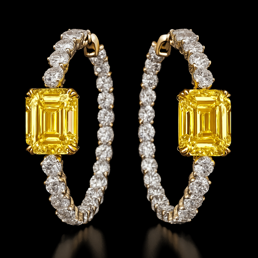Comète Éternelle — lab-grown diamond earring