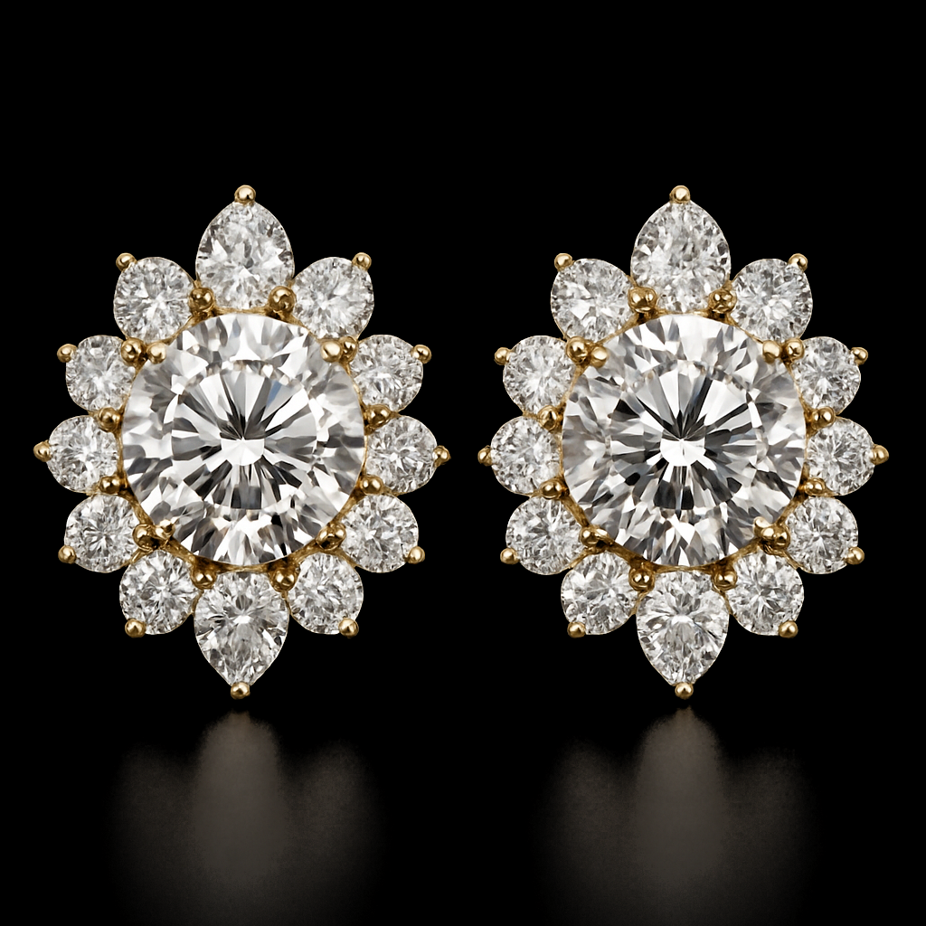 Aurore du Serment — lab-grown diamond earring