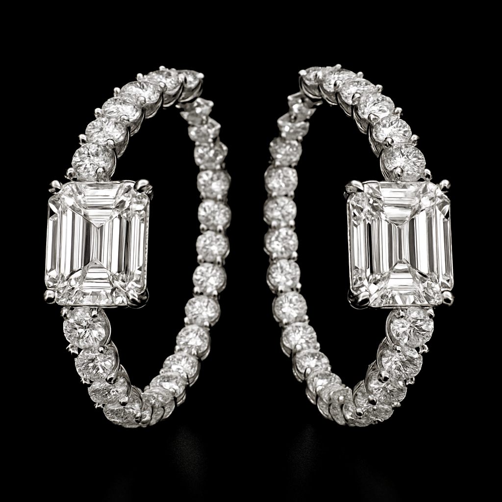 Ondée du Rêve — lab-grown diamond earring