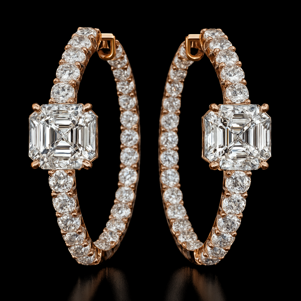 Aurore Infinie — lab-grown diamond earring