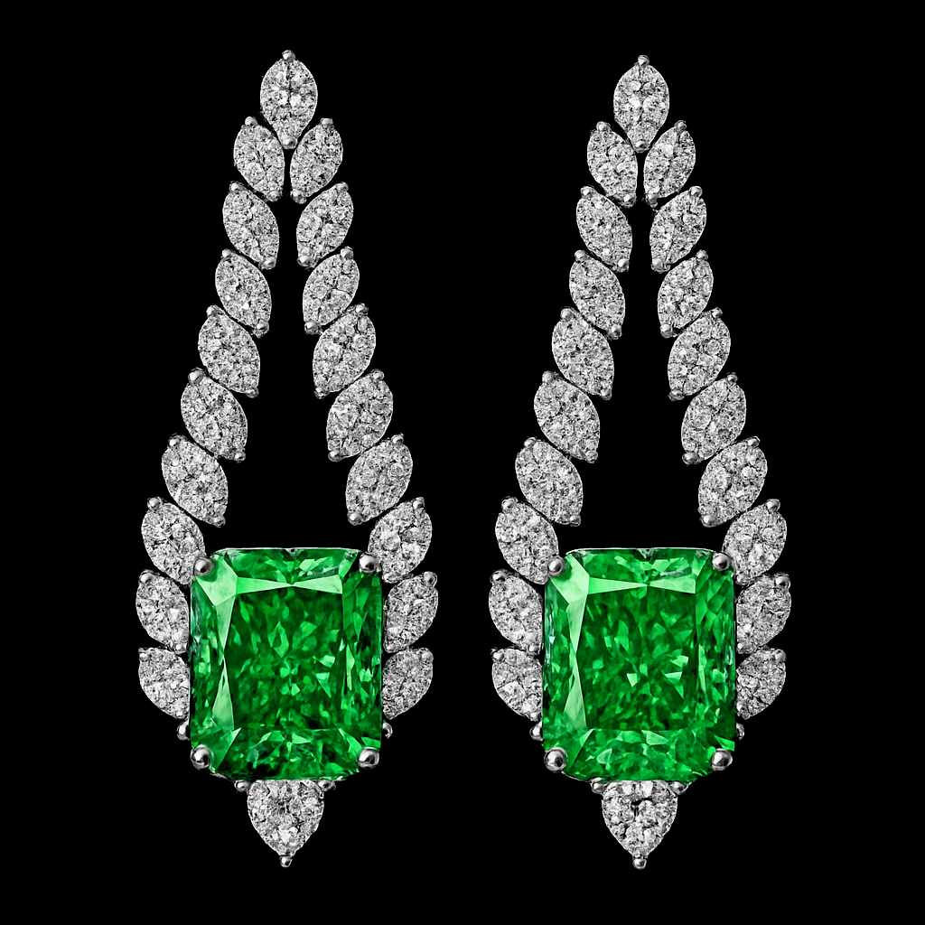Flamme de l’Aube — lab-grown diamond earring