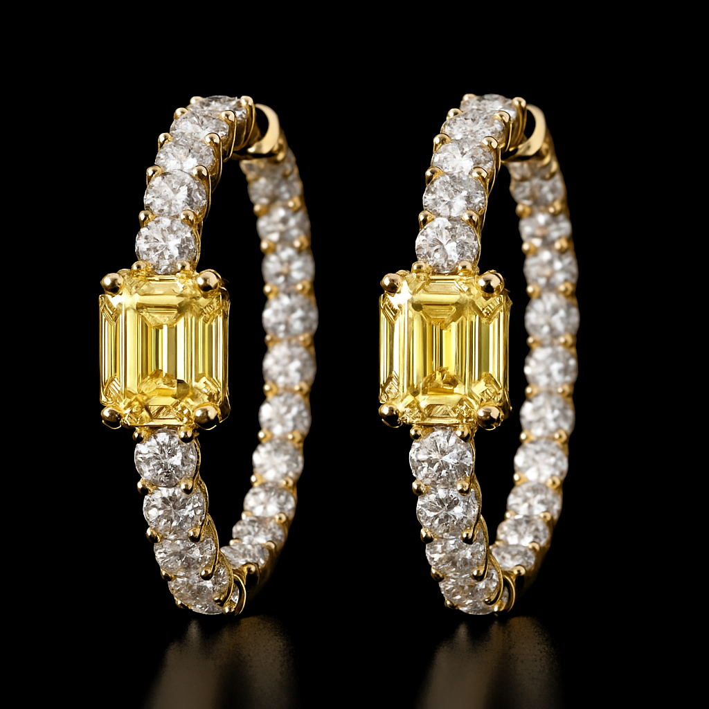 Rosée de Joie — lab-grown diamond earring