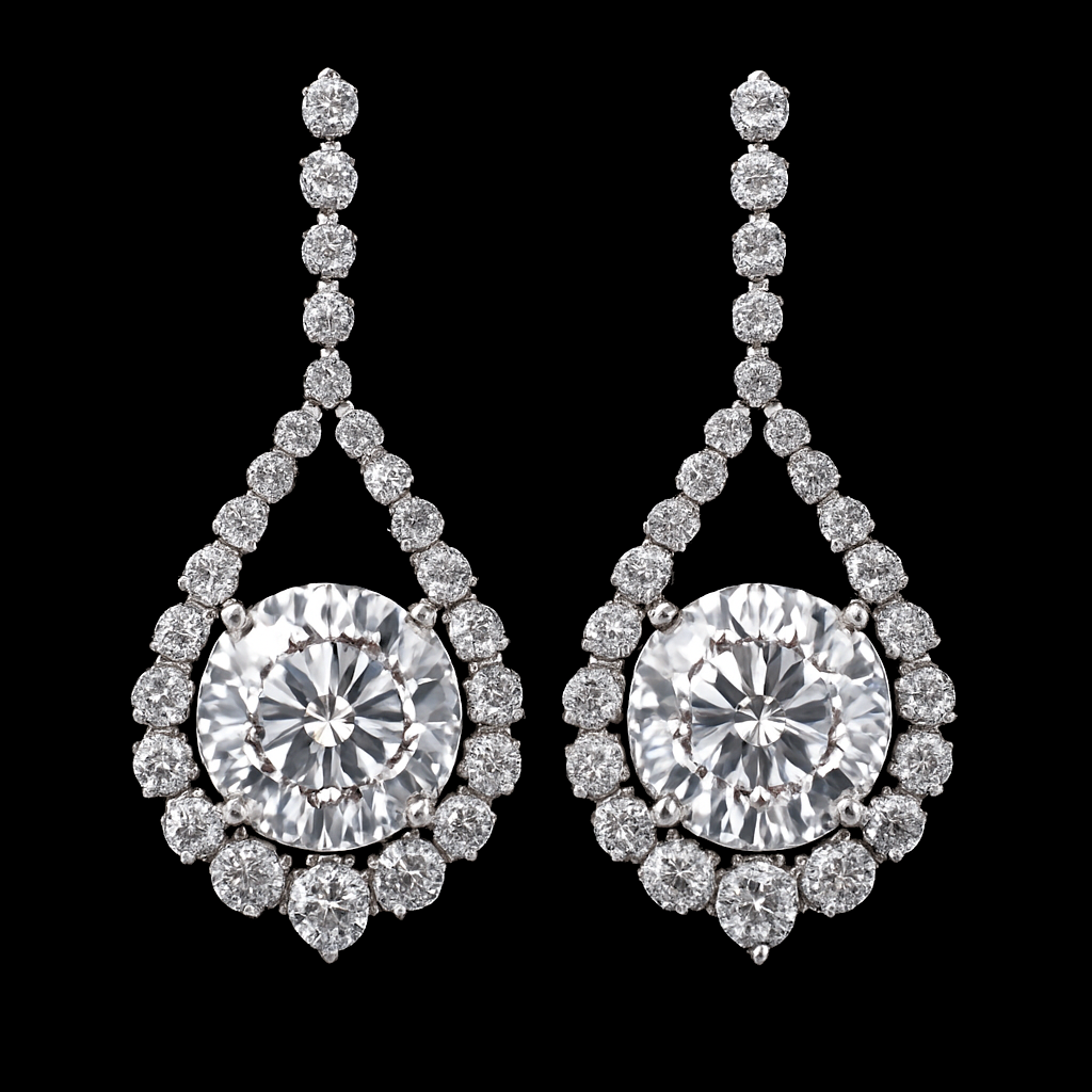 Étincelle Dorée — lab-grown diamond earring