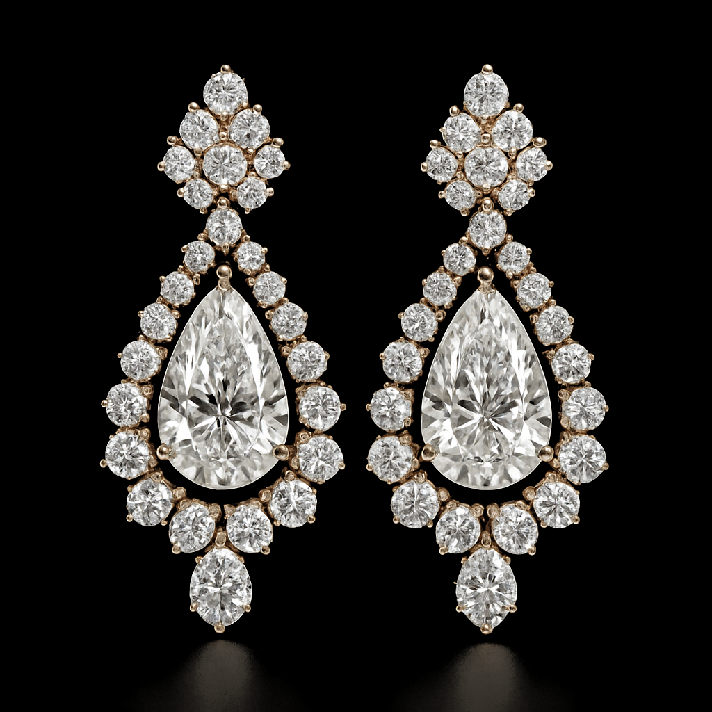 Nymphe Bien-Heureuse — lab-grown diamond earring