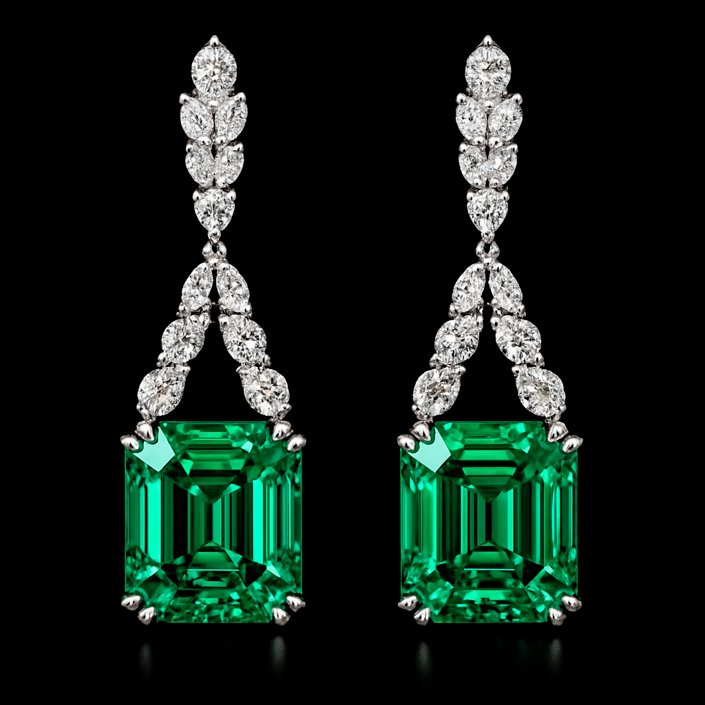 Comète Enchantée — lab-grown diamond earring