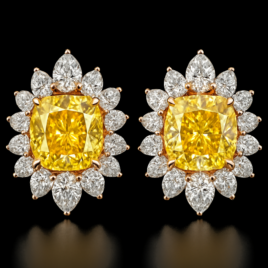 Aube de Passion — lab-grown diamond earring