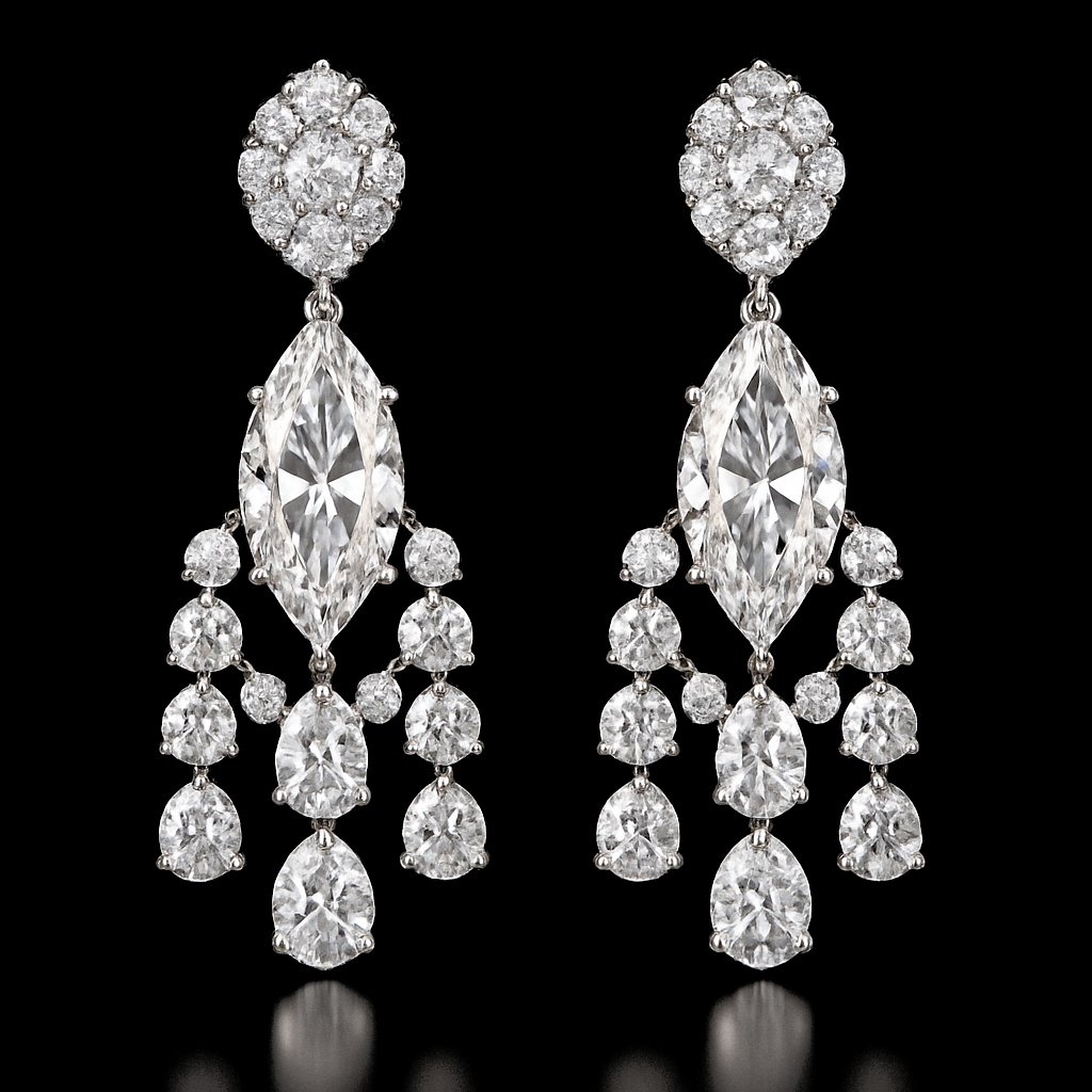 Rosée du Cœur — lab-grown diamond earring