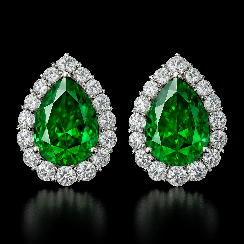 Caresse de Minuit — lab-grown diamond earring