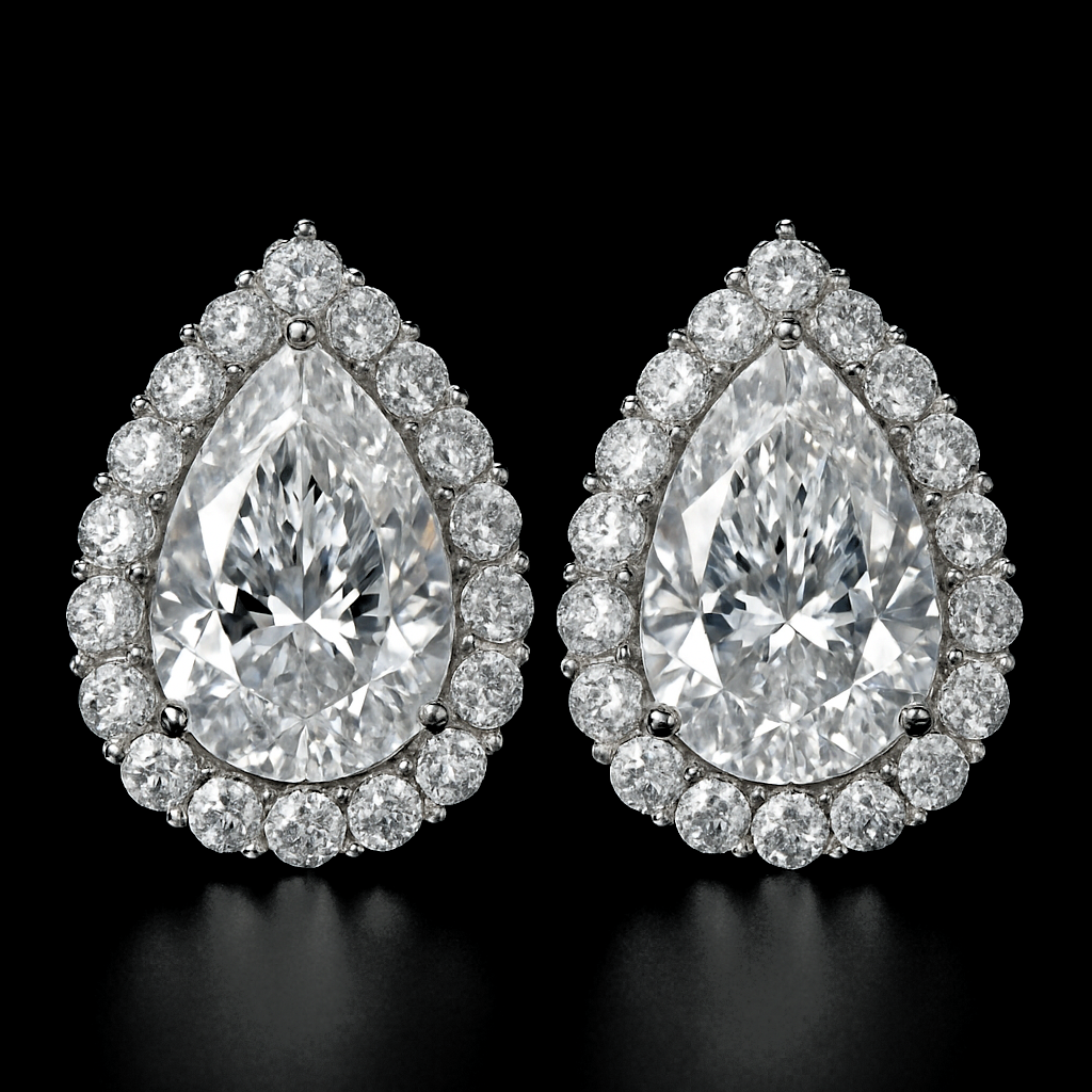 Flamme de Cristal — lab-grown diamond earring
