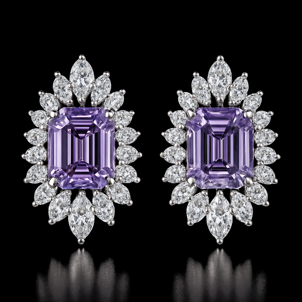Rosée Éclatante — lab-grown diamond earring