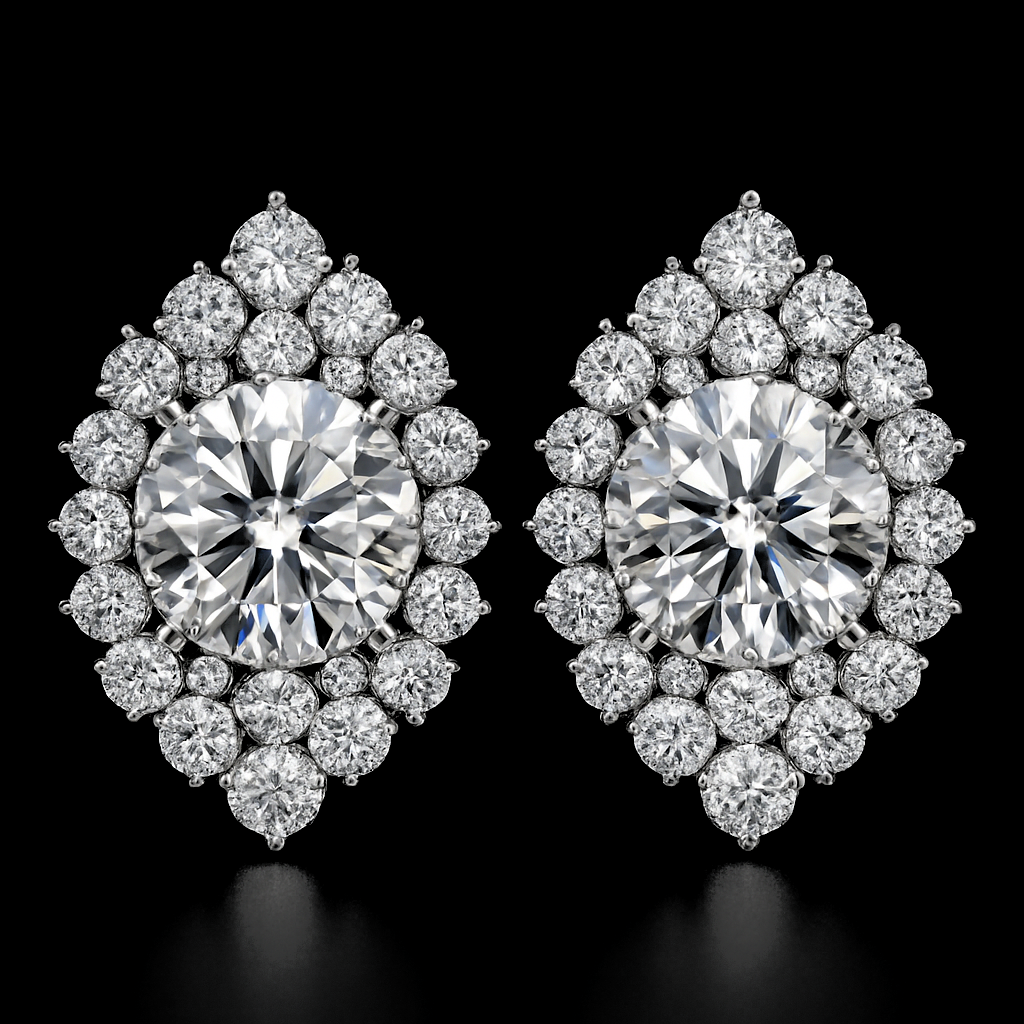 Reine de Grâce — lab-grown diamond earring