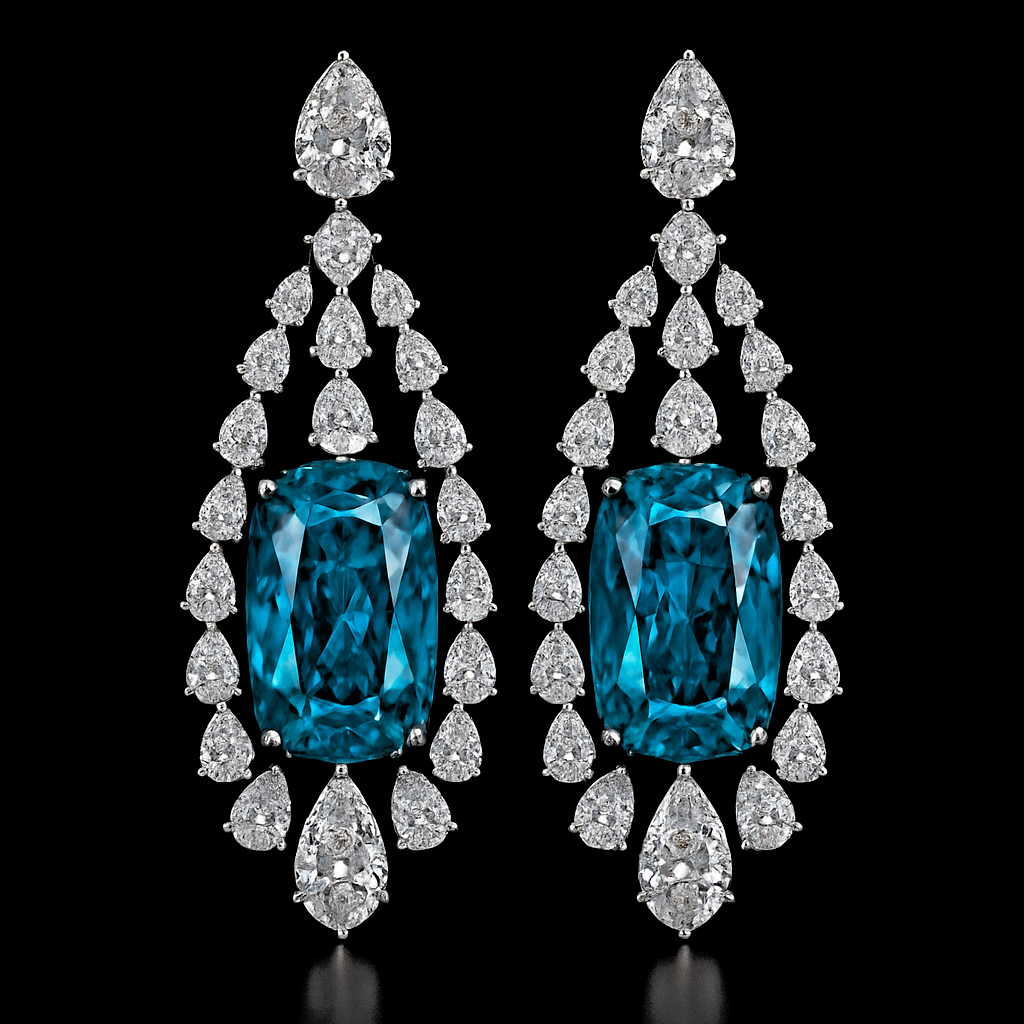 Sérénade de Minuit — lab-grown diamond earring