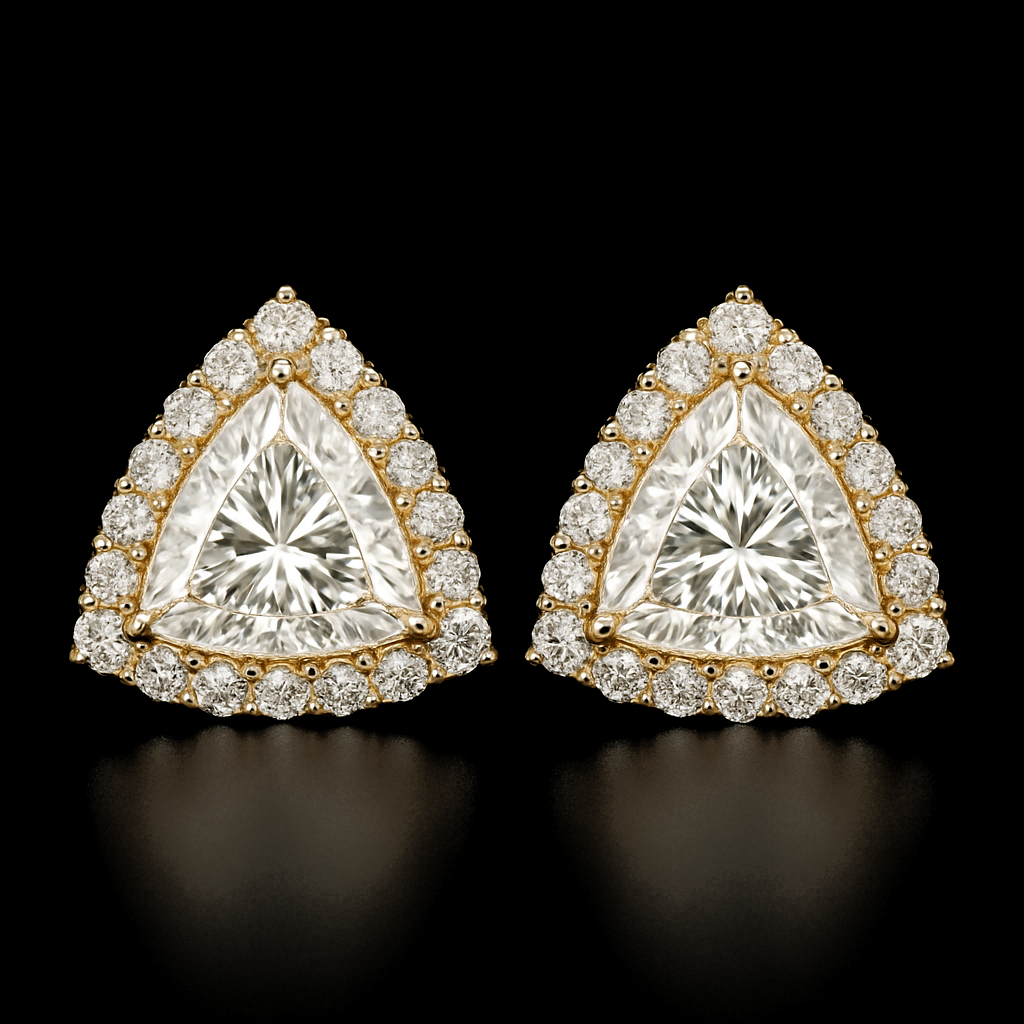Rose Éclatante — lab-grown diamond earring