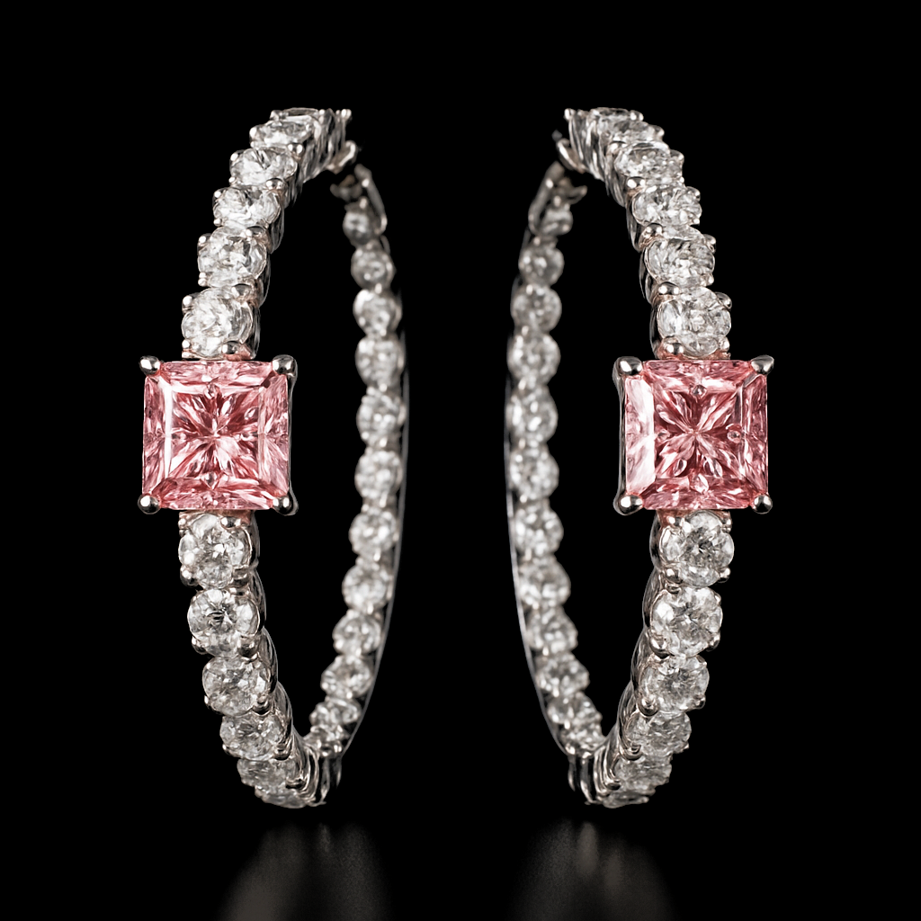 Flamme Immortelle — lab-grown diamond earring