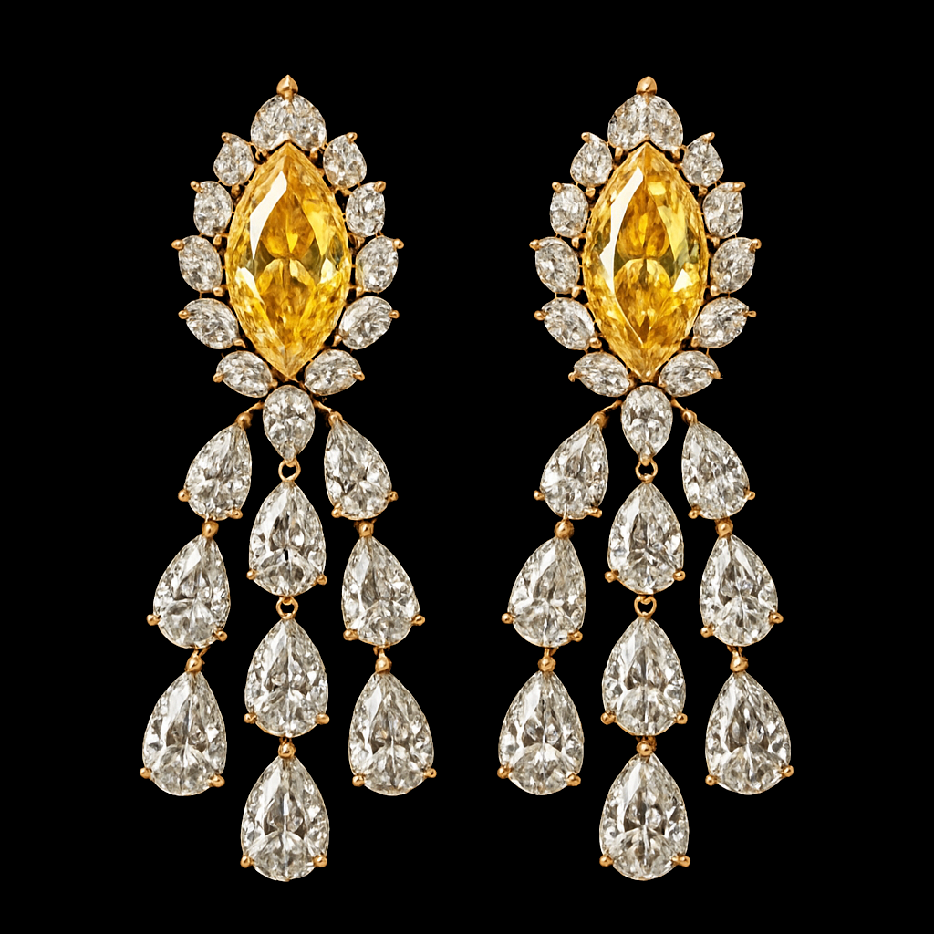 Envolée de Cristal — lab-grown diamond earring