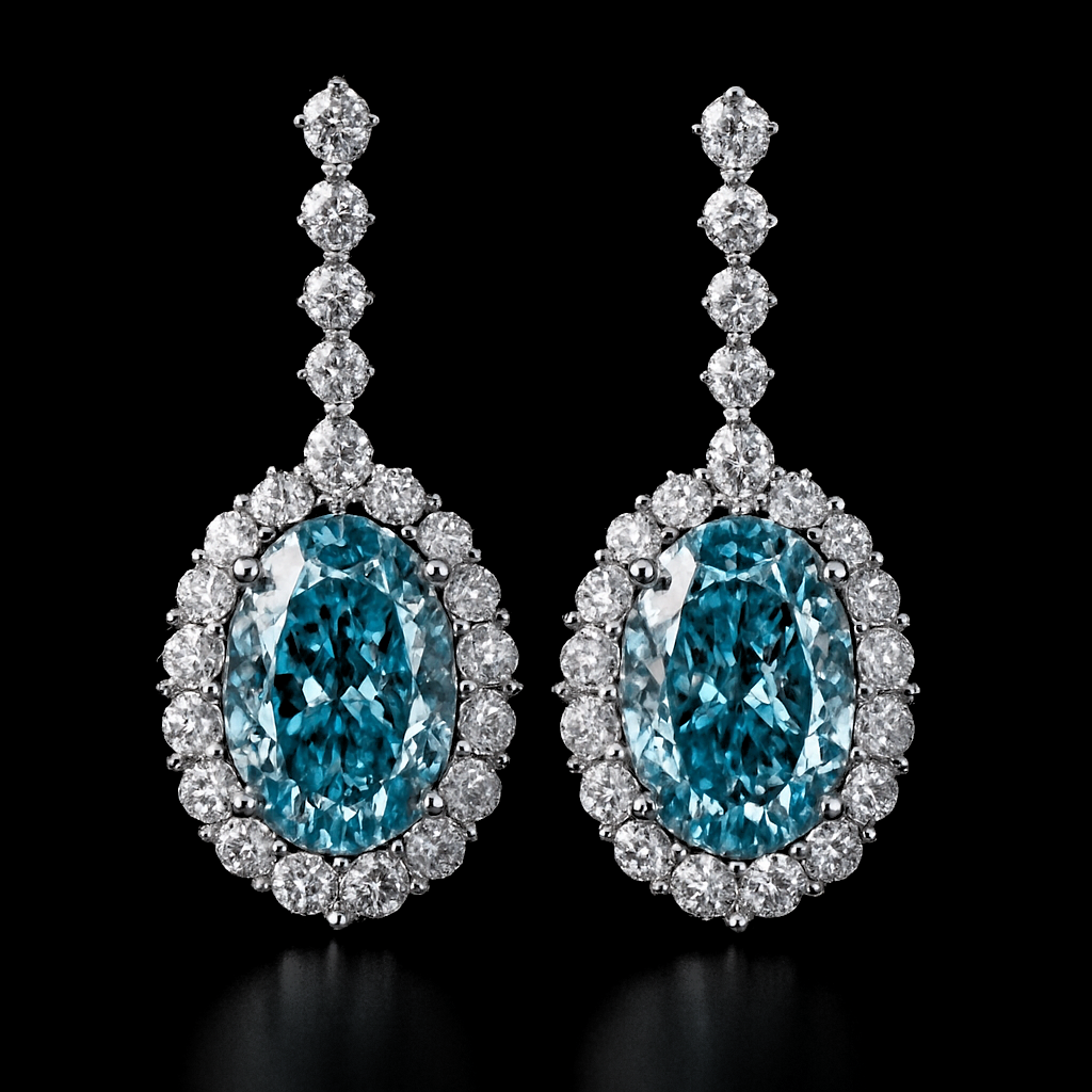 Couronne Lumineuse — lab-grown diamond earring