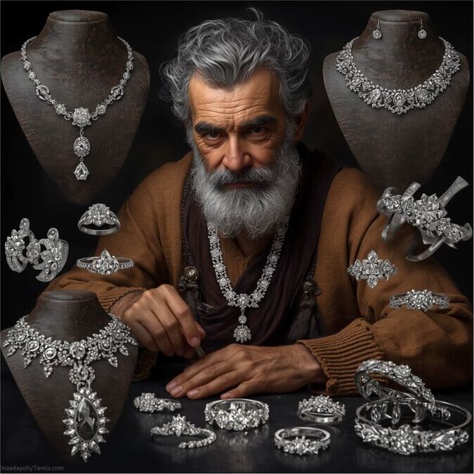 The Grand Master Artisan presenting the 2N Atelier collection