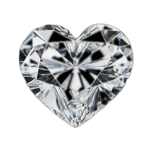 Heart cut diamond