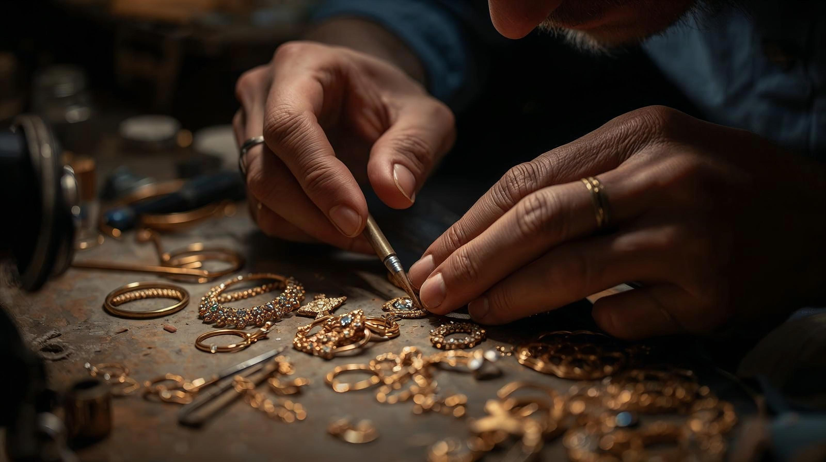 Master Jeweler at Work