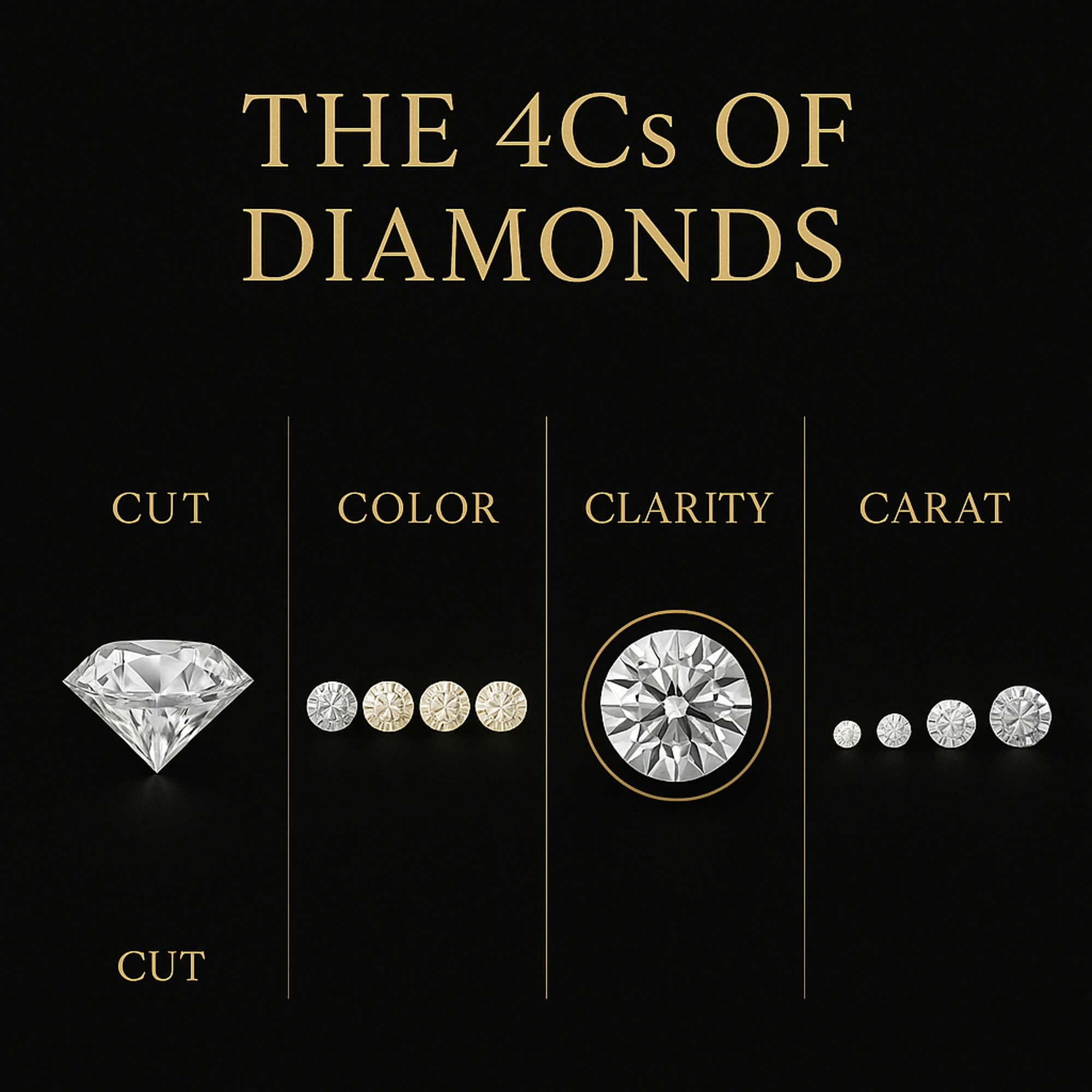 The 4Cs of Diamonds