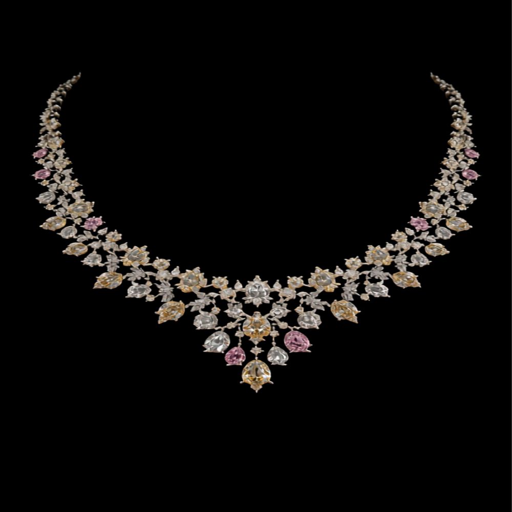 Luce Divina — 2N Master-Artisan recreation, shown in clear diamond and fancy colour