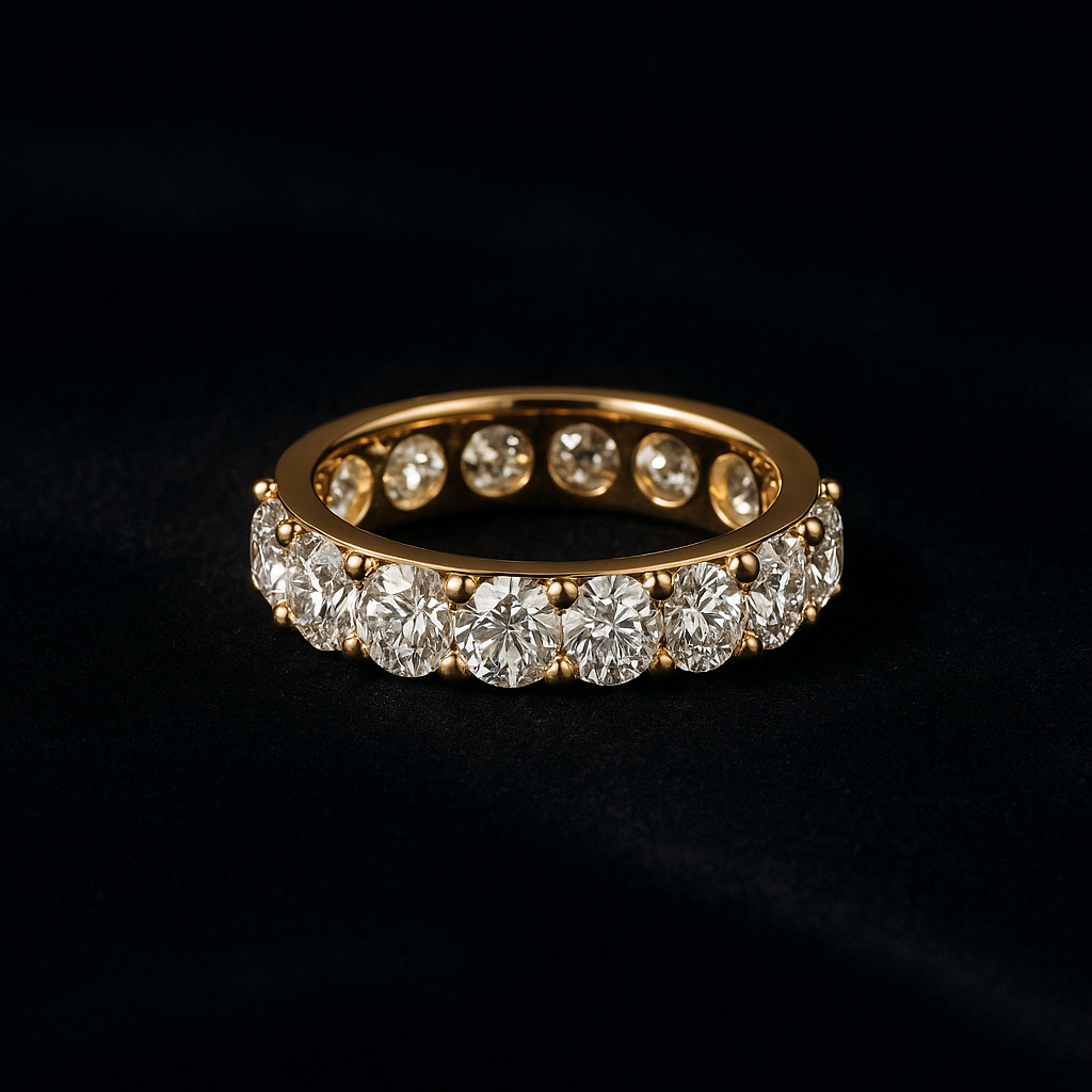  — 2N look-alike recreation, shown in clear diamond and fancy colour